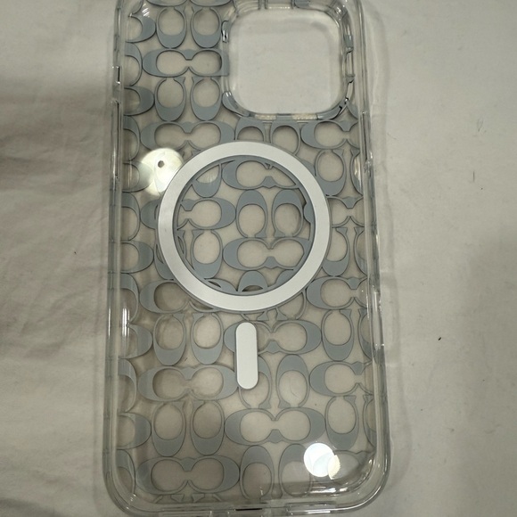 Coach Signature Pattern iPhone 16 Pro Max Case - Picture 3 of 4